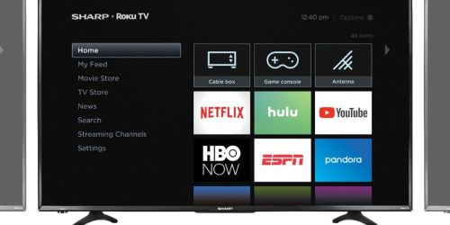 Sharp 43″ 4K Smart Roku TV Only $199.99 Shipped (Regularly $330)