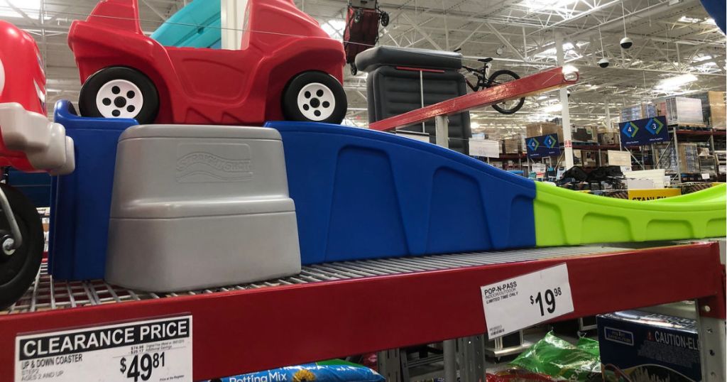 step2 roller coaster at sams club