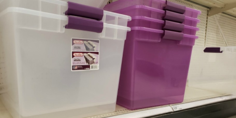 Tons of Highly-Rated Sterilite Storage Containers Under $10 on Target.online