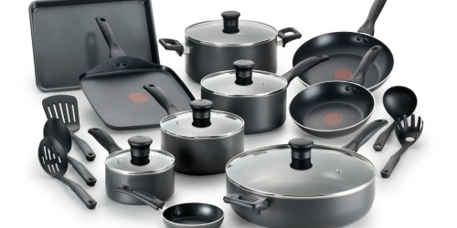 T-fal Easy Care 20-Piece Cookware Set Only $59.99 Shipped