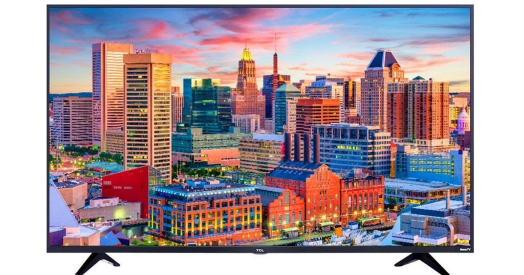 TCL 49″ Smart LED TV w/ HDR Roku