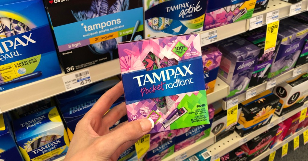 tampax at cvs