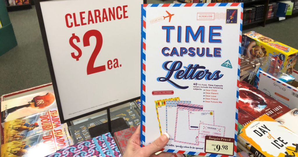 time capsule letters at barns and noble