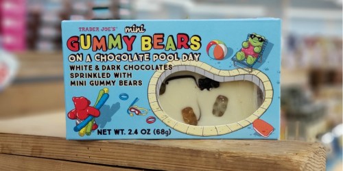 You Can Eat Trader Joe’s Mini Gummy Bears Swimming in a Chocolate Pool