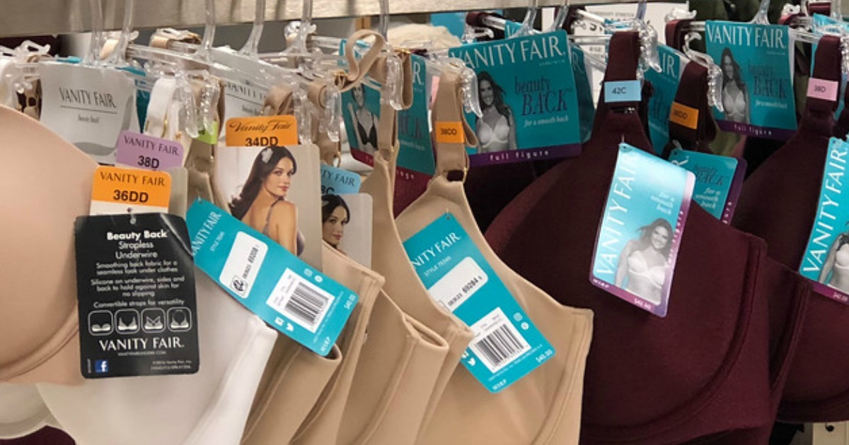 vanity fair bras on hanger