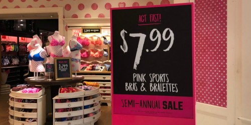 Victoria’s Secret Semi-Annual Sale LIVE | Bras Just $7.99, Panties Only $2.99 + More!