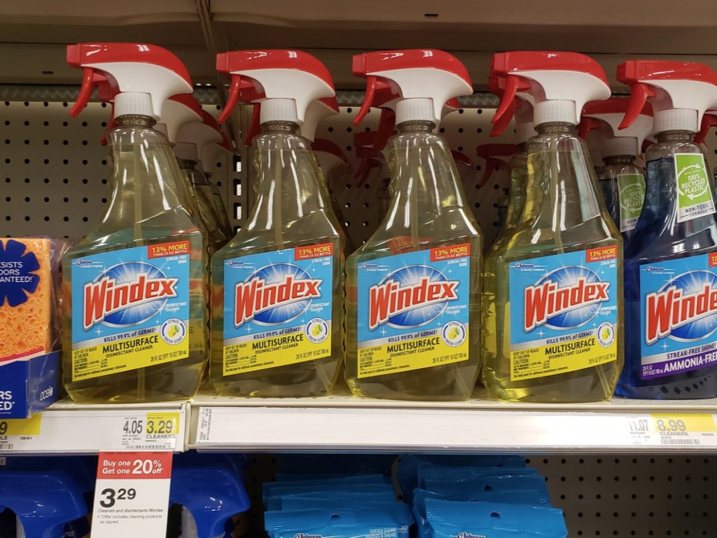 Windex on Target Shelf