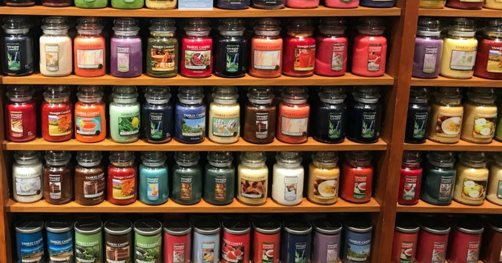 large jar yankee candles