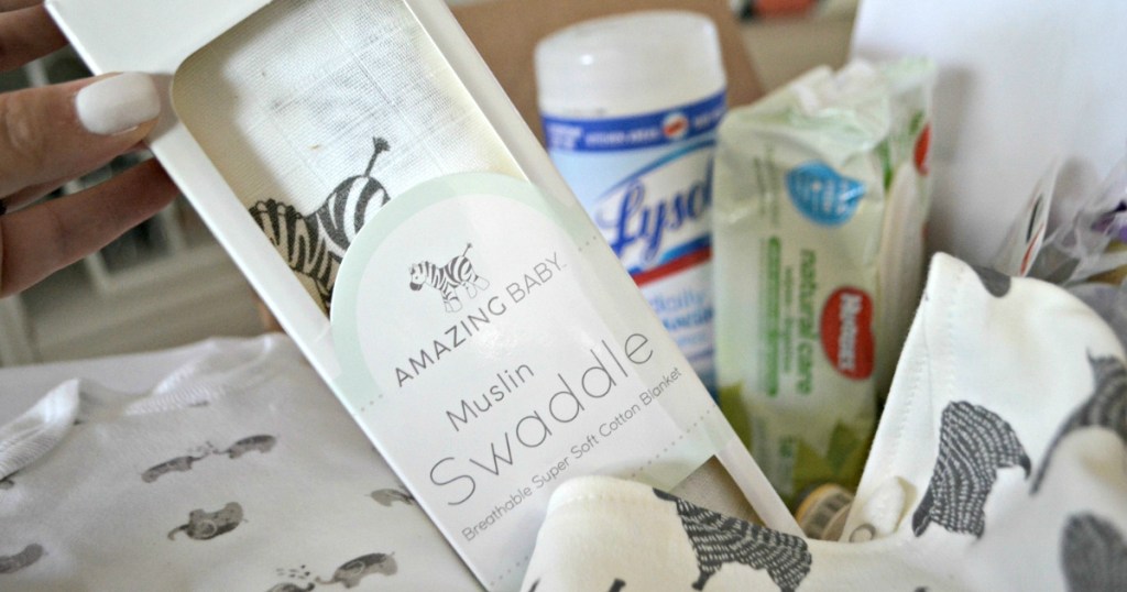 Amazing Baby Muslin Swaddle in Registry Box