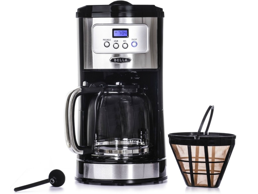 Bella Coffee Maker with accessories