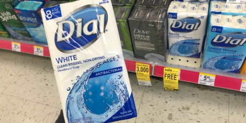 Dial Bar Soap 8-Packs Only $2 at Walgreens – Just 25¢ Per Bar