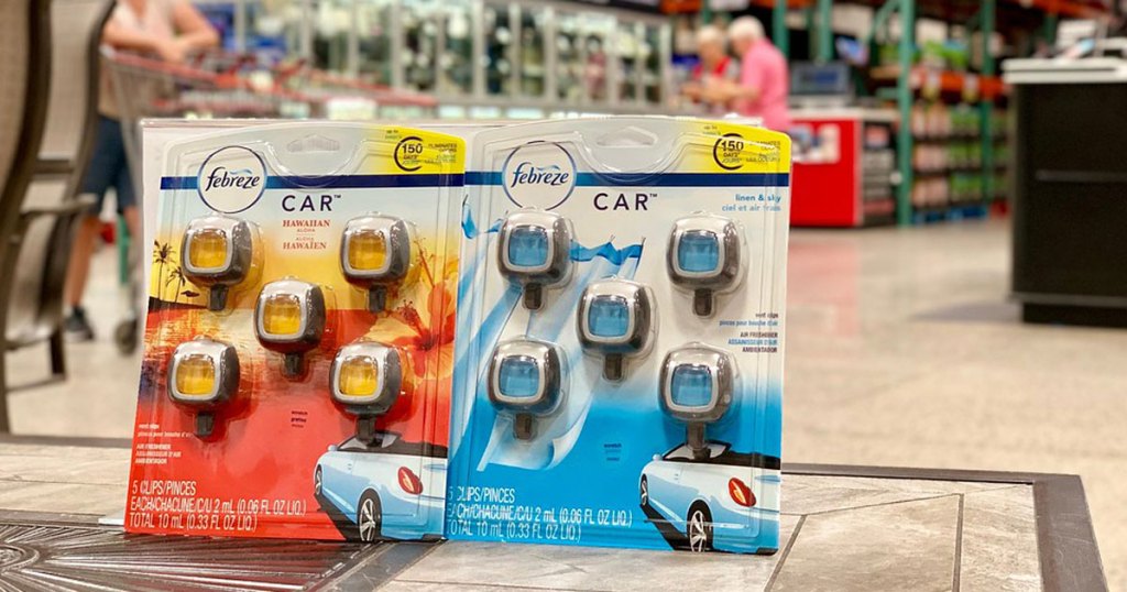 Febreze Car Vent Clips deal at Costco