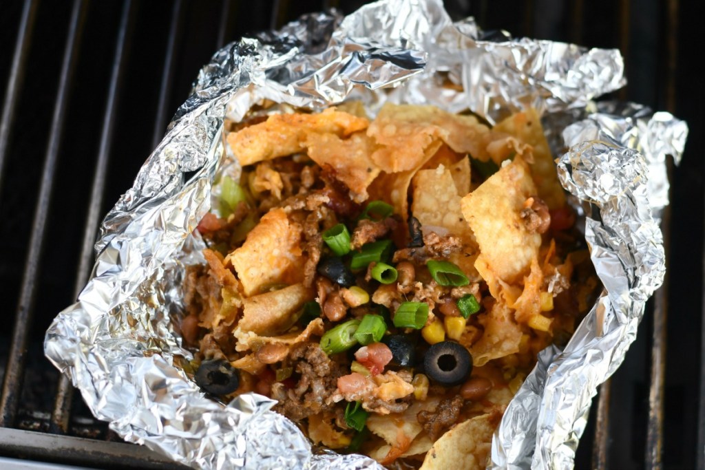 foil packet nachos