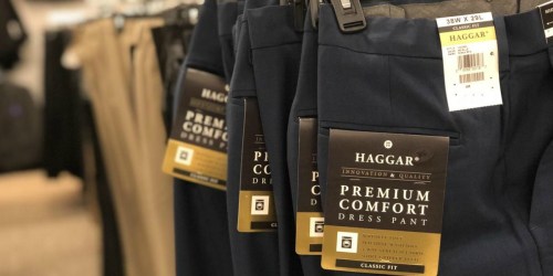 Haggar Men’s Premium Khaki Pants Only $17.49 Each Shipped for Kohl’s Cardholders (Regularly $55)