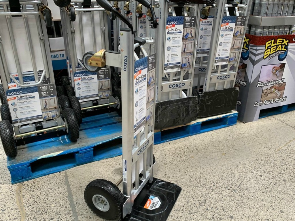 moving dolly with wheels in store