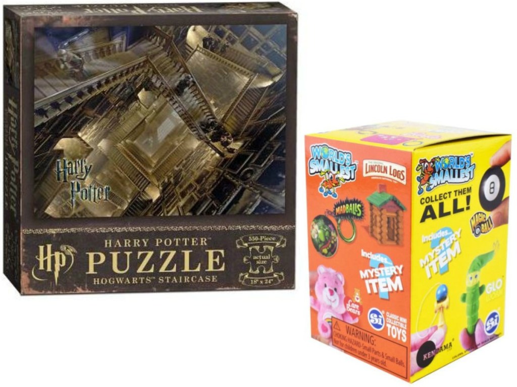 harry potter puzzle an box of toys