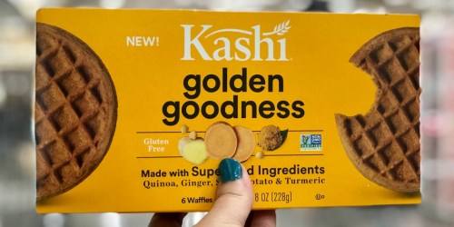 Over 50% Off Kashi Frozen Superfood Waffles After Cash Back at Target