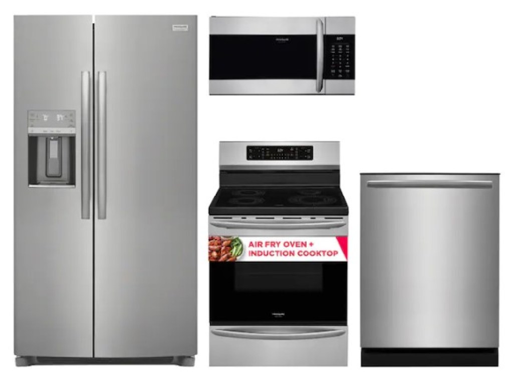 best kitchen appliances lowes frigidaire bundle