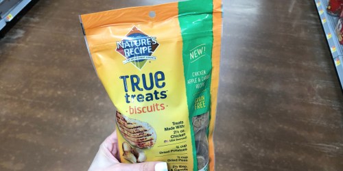 High Value $1.75/1 Nature’s Recipe True Treats Dog Treats Coupon