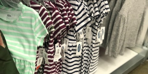 Women’s, Girl’s, Toddler & Baby Girl’s Dresses as Low as $5 at Old Navy