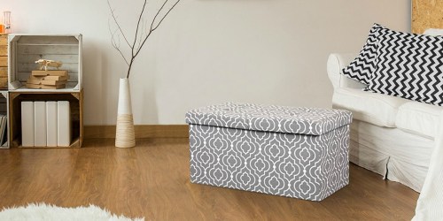 Storage Ottomans as Low as $19.99 at Walmart.online (Regularly $40)