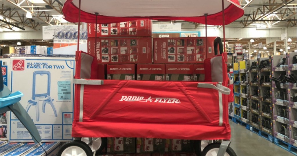 radio flyer wagon at store