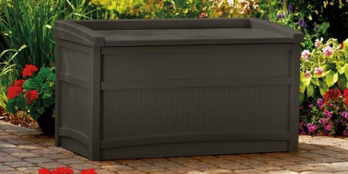 Suncast 50-Gallon Deck Box Only $59.98 Shipped