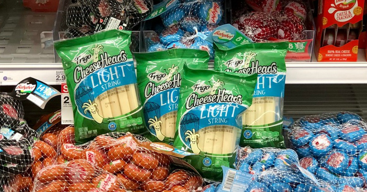 frigo cheese heads light string cheese at target