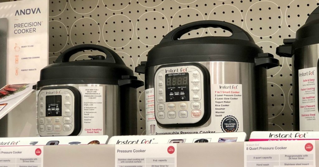 instant pot duo pressure cooker at target