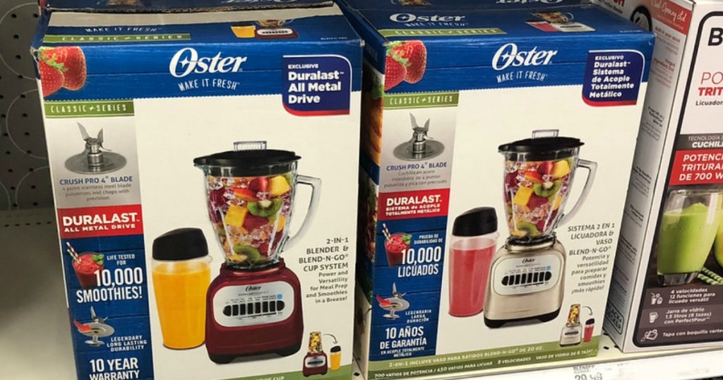 oster classic series blender on display at target