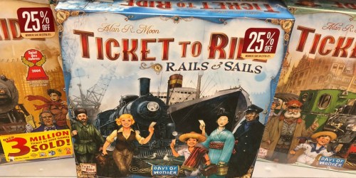 Ticket To Ride Rails & Sails Board Game Only $40 Shipped (Regularly $80)