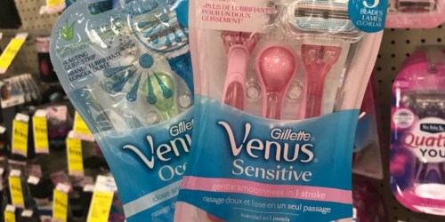 Venus & Gillette Disposable Razors 3-Packs Only $1.84 Each After Walgreens Rewards (Regularly $7 Each)