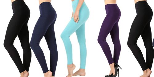 Women’s Basic Leggings Only $4.99 on Zulily + More