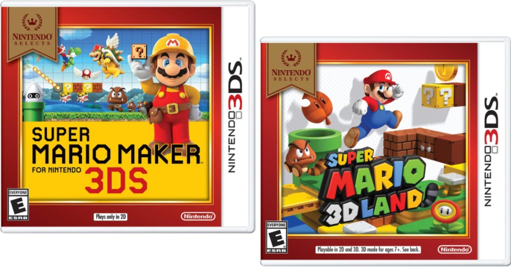 nintendo 3ds mario games