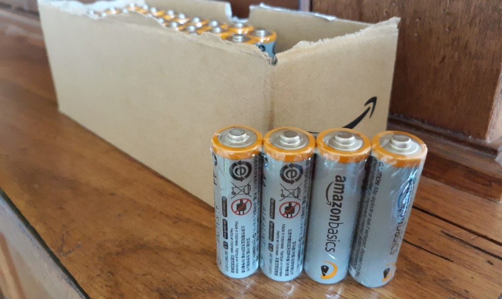 Amazon basics AA batteries