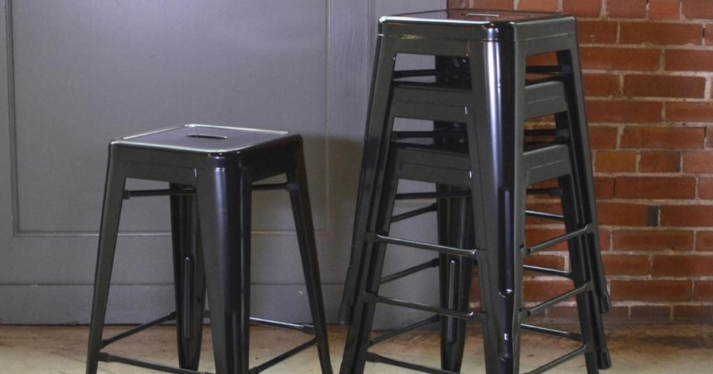 Amerihome Metal Bar Stools