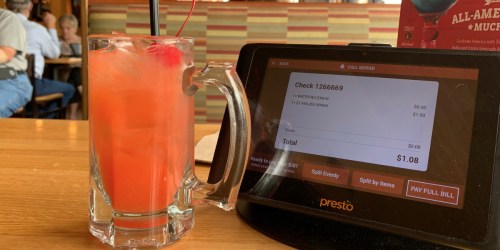 Malibu Bahama Mama Only $1 at Applebee’s in July