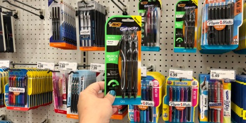 Free BIC Gel-ocity Pens After Mail-In Rebate + Target Deal Idea