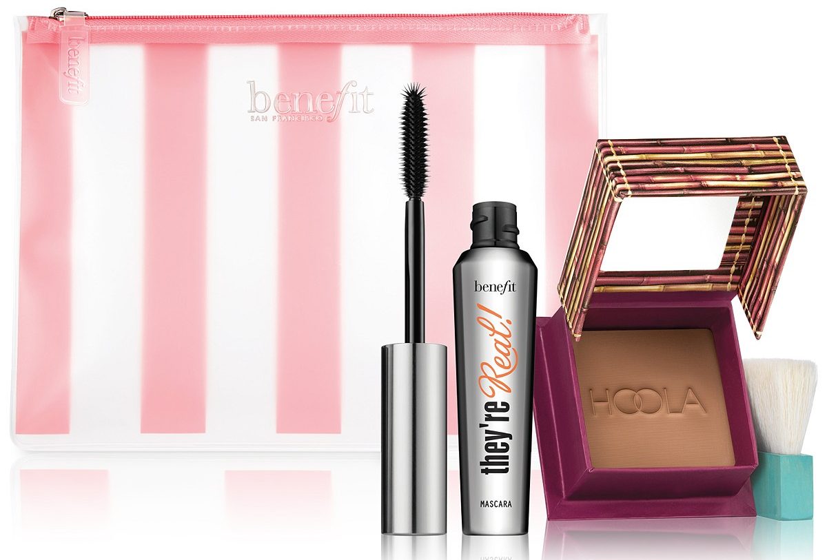 Benefit Mascara, bag and bronzer