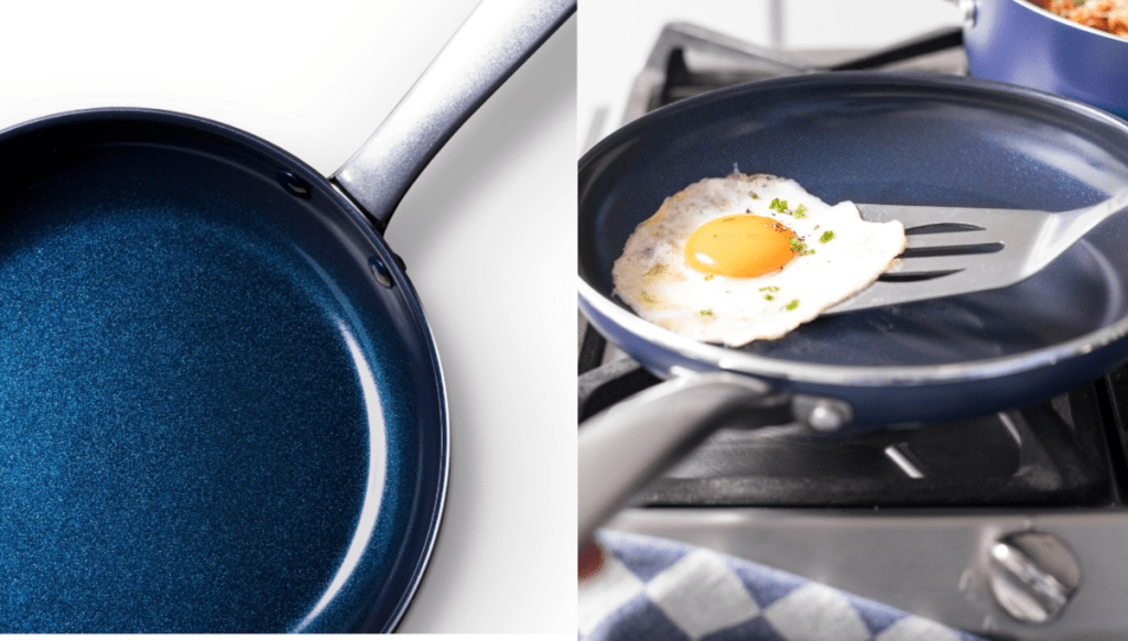 Blue Diamond As Seen on TV! 10" Open Fry Pan