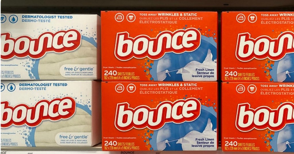 Bounce Dryer Sheets