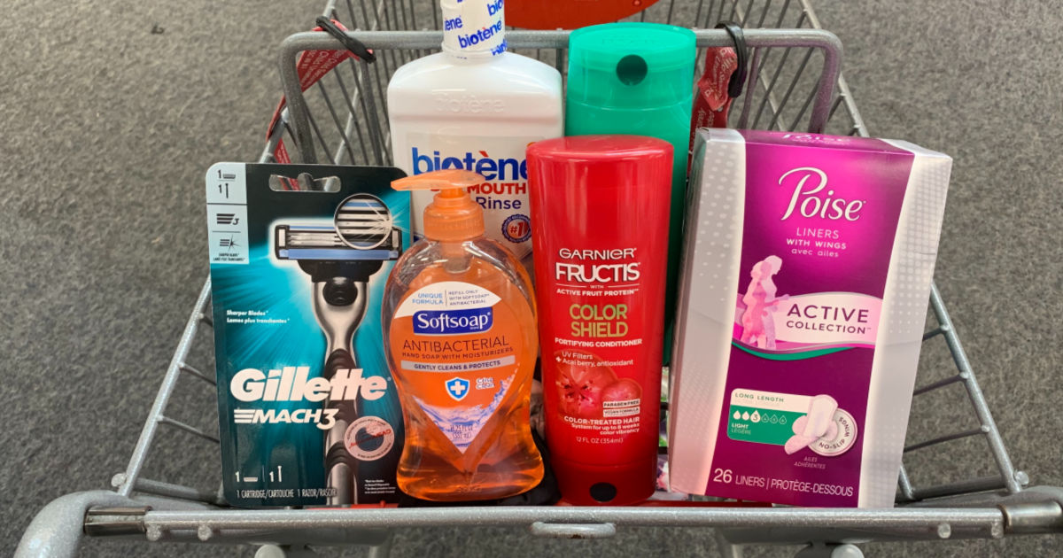 healthcare items in CVS cart