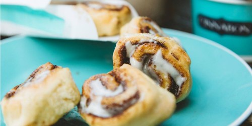 FREE Cinnabon BonBites Today Only (12PM-6PM)