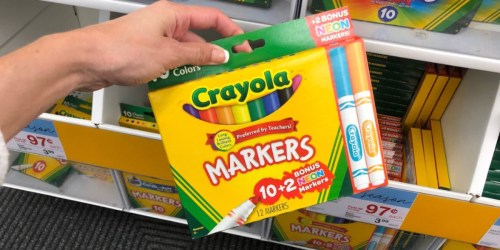 Crayola Markers Bonus Pack Only 97¢ at Staples