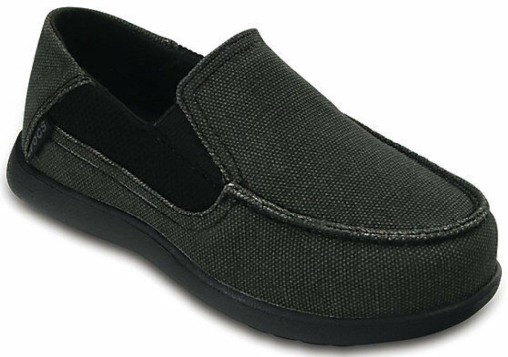 Crocs Kids Santa Cruz II Loafer in black