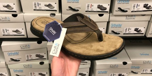 Kohl’s Cardholders: Croft & Barrow Men’s Sandals Only $14 (Regularly $60)