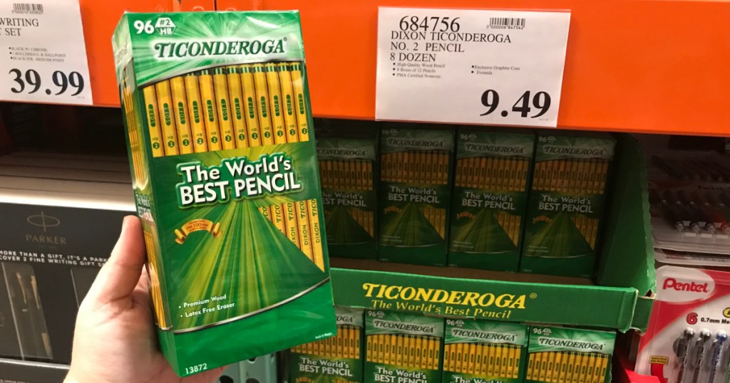 dixon ticonderoga pencils costco