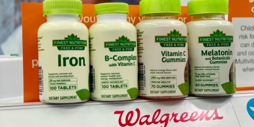 Up to 35% Off Finest Nutrition Free & Pure Vitamins at Walgreens.online