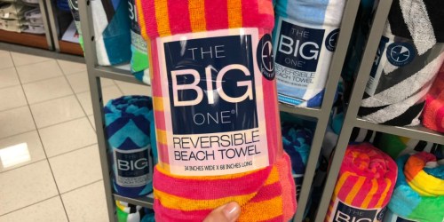 Kohl’s Cardholders: The Big One Beach Towels Only $4.99 Each Shipped (Regularly $30)