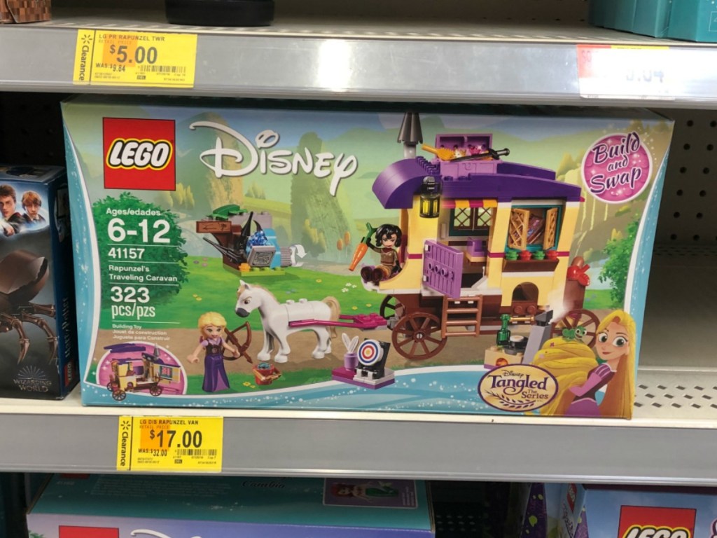 boxed up set of legos on store shelf